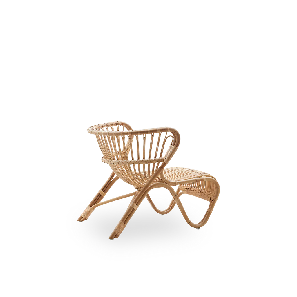 Sika Design Fox Lounge Chair เก้าอี้พักผ่อนหวาย พร้อมเบาะ