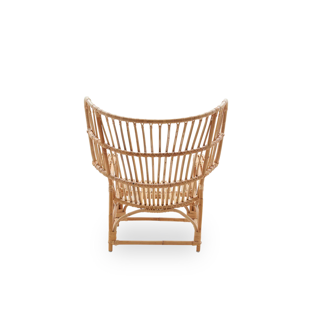 Sika Design Teddy Lounge Chair เก้าอี้พักผ่อนหวาย พร้อมเบาะ