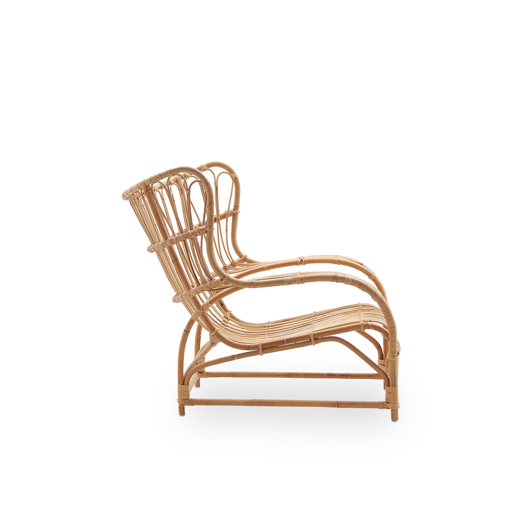 Sika Design Teddy Lounge Chair เก้าอี้พักผ่อนหวาย พร้อมเบาะ