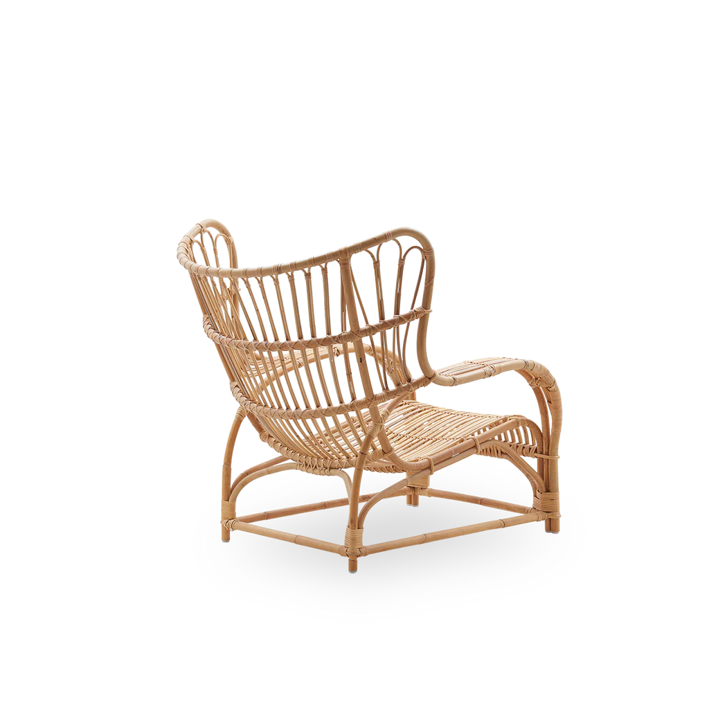 Sika Design Teddy Lounge Chair เก้าอี้พักผ่อนหวาย พร้อมเบาะ