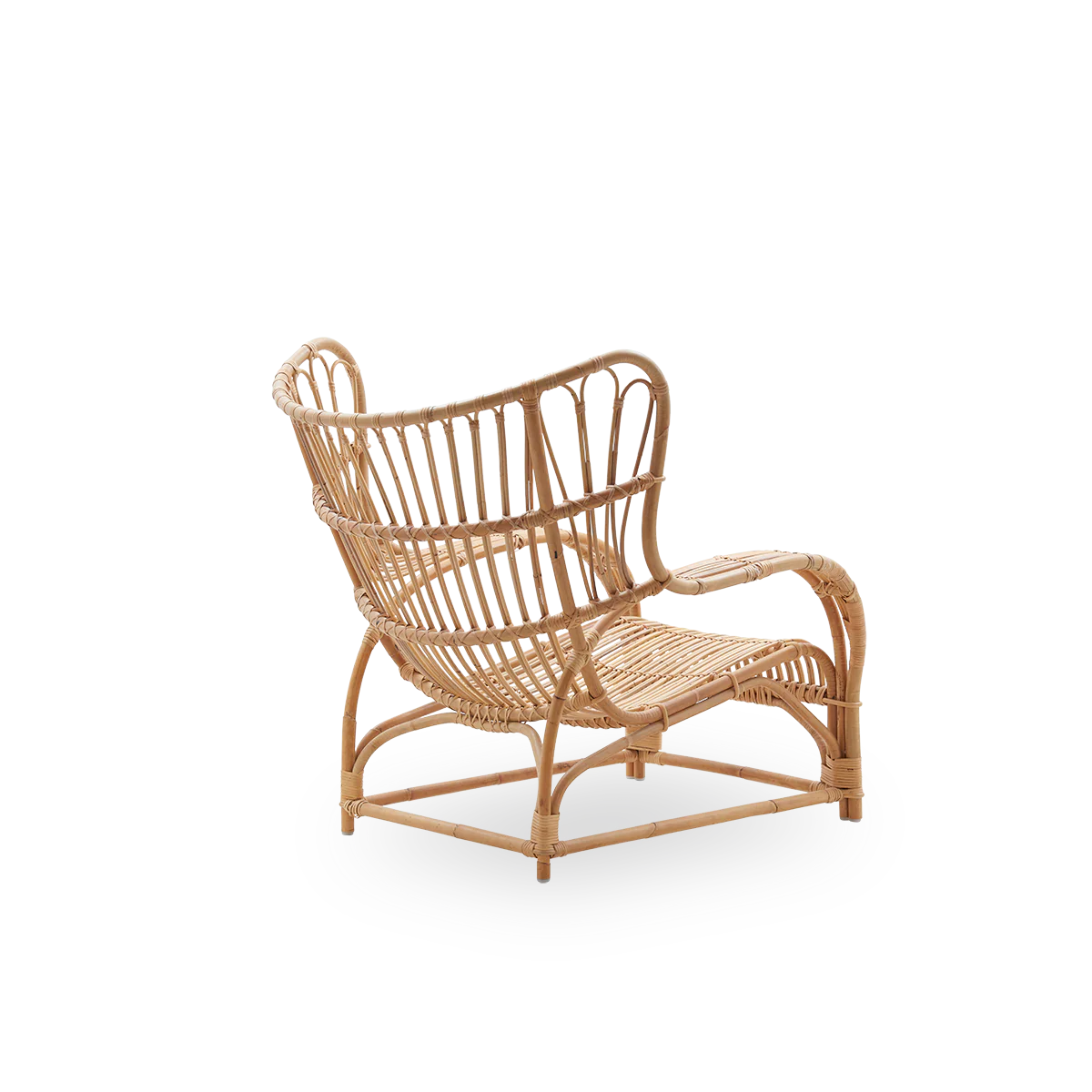 Sika Design Teddy Lounge Chair เก้าอี้พักผ่อนหวาย พร้อมเบาะ