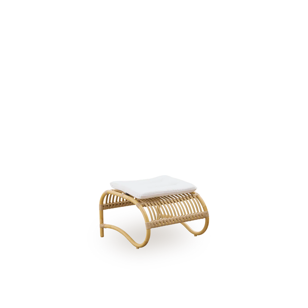 Sika Design Teddy Footstool สตูลวางขาหวาย