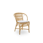 Sika Design Robert Dining Chair เก้าอี้กินข้าวหวาย โครงสร้าง rattan ขนาด 46×43×2 ซม.
