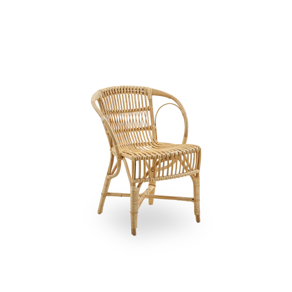Sika Design Robert Dining Chair เก้าอี้กินข้าวหวาย โครงสร้าง rattan ขนาด 46×43×2 ซม.