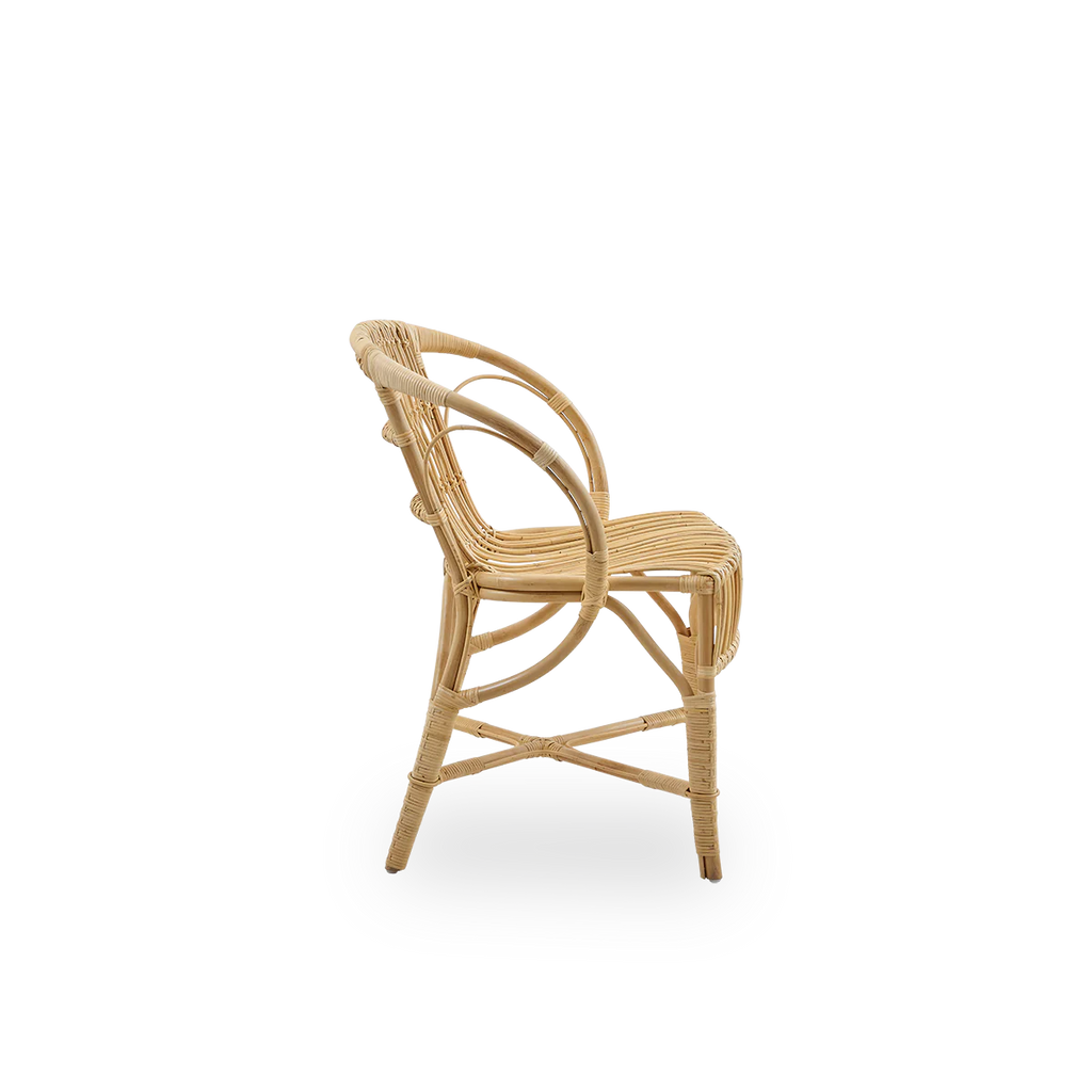 Sika Design Robert Dining Chair เก้าอี้กินข้าวหวาย โครงสร้าง rattan ขนาด 46×43×2 ซม.