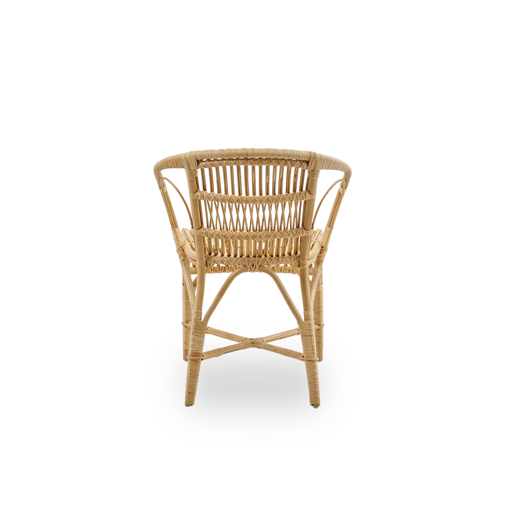 Sika Design Robert Dining Chair เก้าอี้กินข้าวหวาย โครงสร้าง rattan ขนาด 46×43×2 ซม.