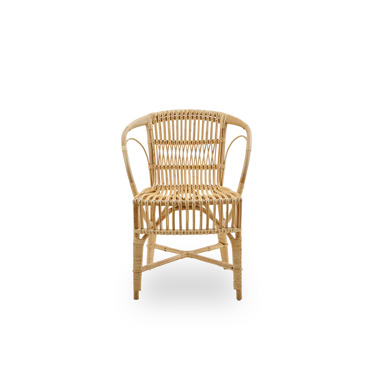 Sika Design Robert Dining Chair เก้าอี้กินข้าวหวาย โครงสร้าง rattan ขนาด 46×43×2 ซม.