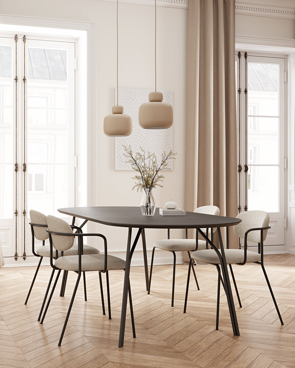 Woud Stone Pendant Large (Made to Order)