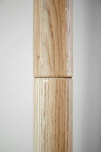 Töjbox Wardrobe ตู้แขวนเสื้อผ้าไม้ oak พร้อมกล่องเก็บของด้านบน ออกแบบโดย Michael Daae Studio