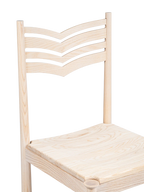 Made by Choice WIURILA Chair เก้าอี้ไม้ ash พร้อม wing-shaped backrest ออกแบบโดย Bernadotte & Kylberg