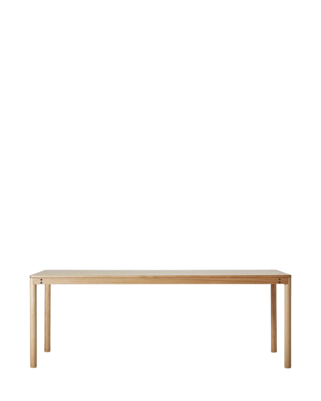 Very Good & Proper Wooden Dowel Table โต๊ะไม้ขา dowel โครง solid oak หรือ walnut ออกแบบโดย Ed Carpenter และ André Klauser