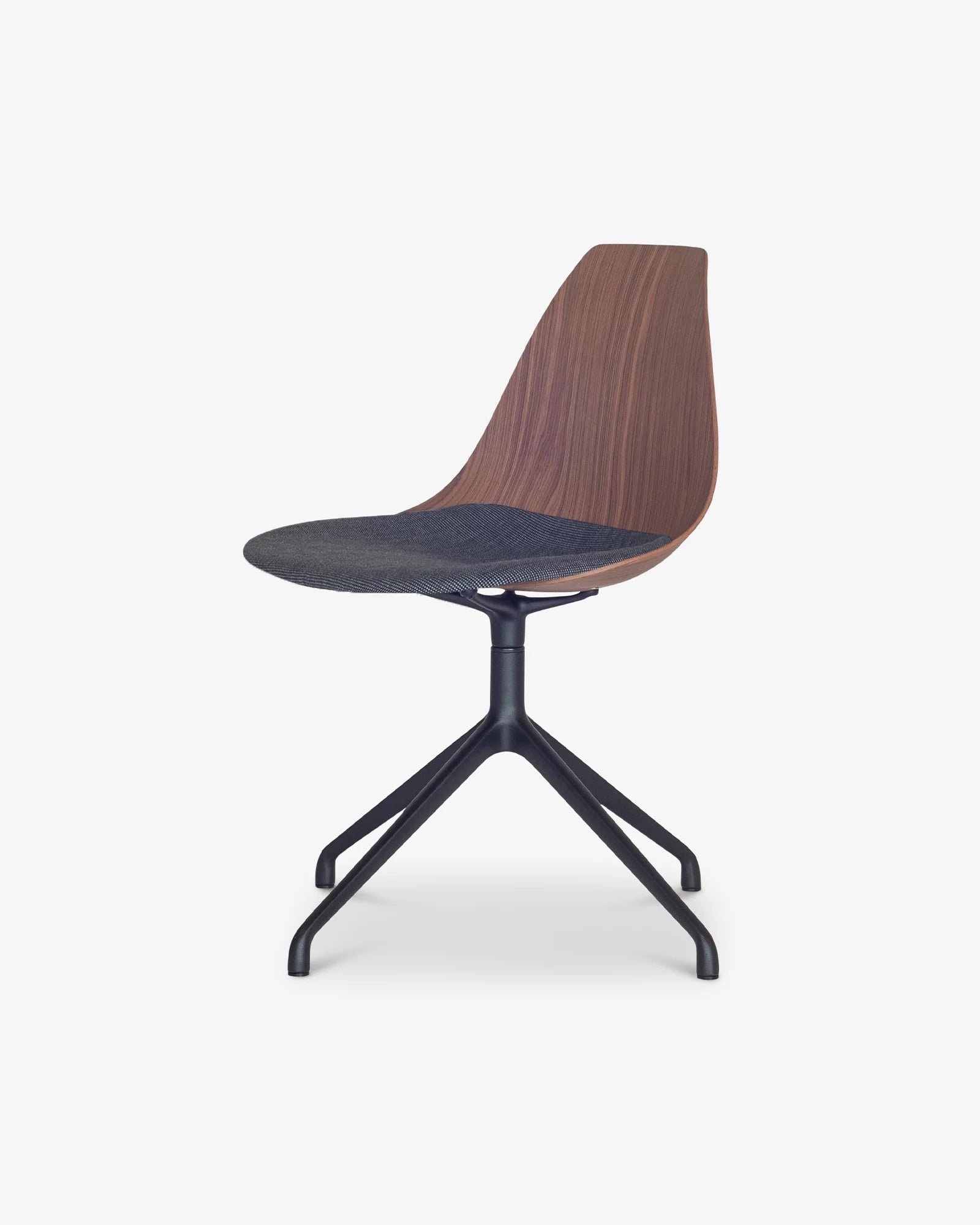Ziba Chair เก้าอี้หมุนดีไซน์มินิมอลพร้อมเบาะนั่งบุผ้า จาก Case Furniture ออกแบบโดย Nazanin Kamali