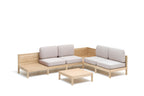 Karimoku New Standard Castor Lobby Sofa System ระบบโซฟาโมดูลาร์สำหรับพื้นที่สาธารณะ โครงไม้โอ๊คญี่ปุ่น ออกแบบโดย BIG-GAME