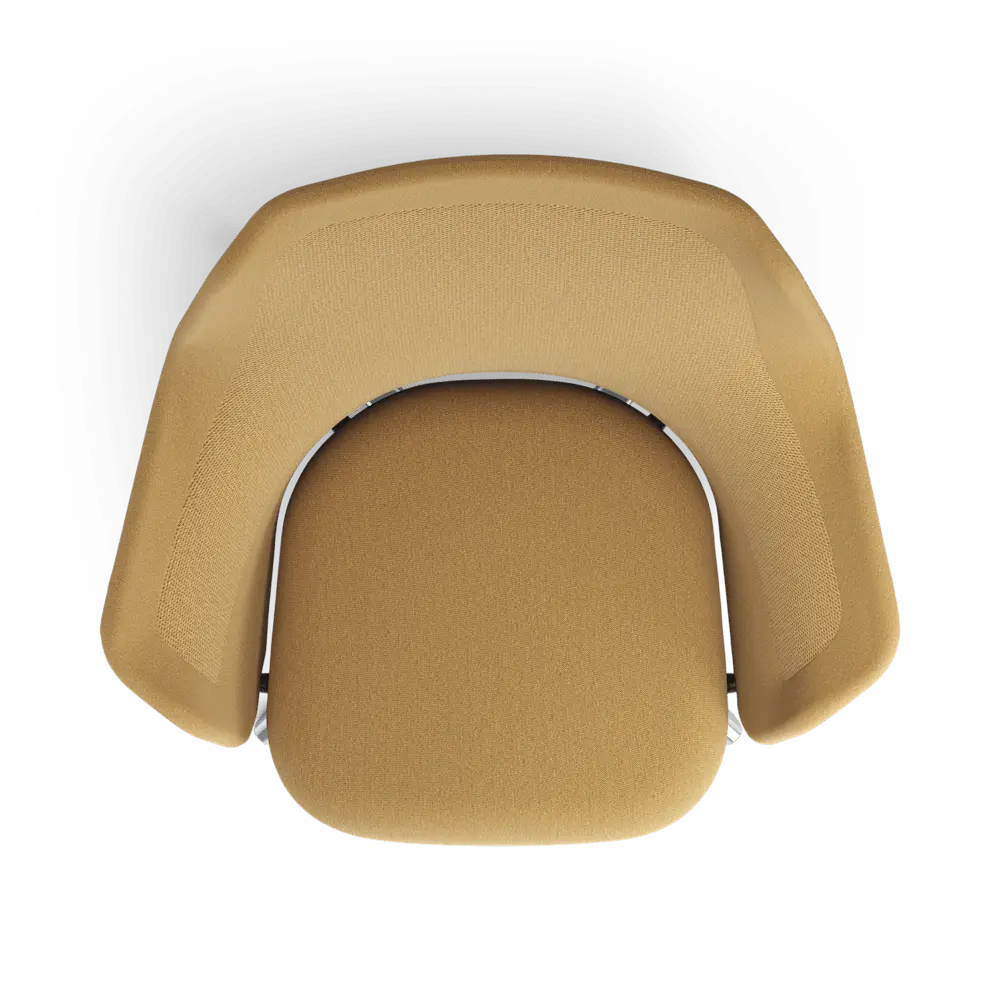 Mandy Easy Chair with 4-Star Base