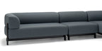 Karimoku New Standard Elephant Sofa 1-Seater Bench โมดูลโซฟาเบาะบุผ้าฐานไม้เกาลัด ออกแบบโดย Christian Haas