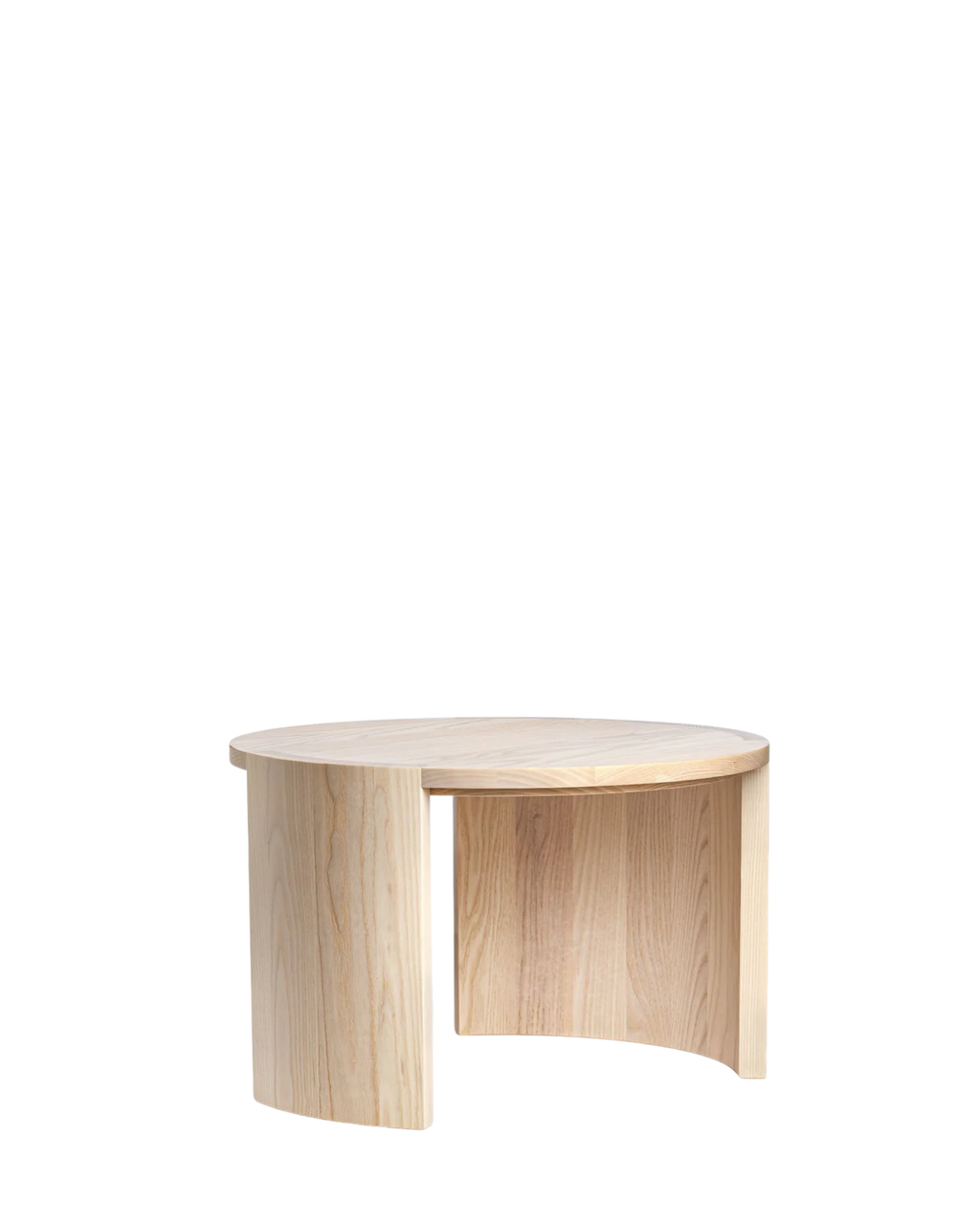 Made by Choice AIRISTO Coffee Table โต๊ะ coffee table ไม้ ash พร้อม asymmetric foot structure ออกแบบโดย Joanna Laajisto