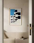 โปสเตอร์สถาปัตยกรรม Bellavista ออกแบบโดย Arne Jacobsen โดย KOLEKTO