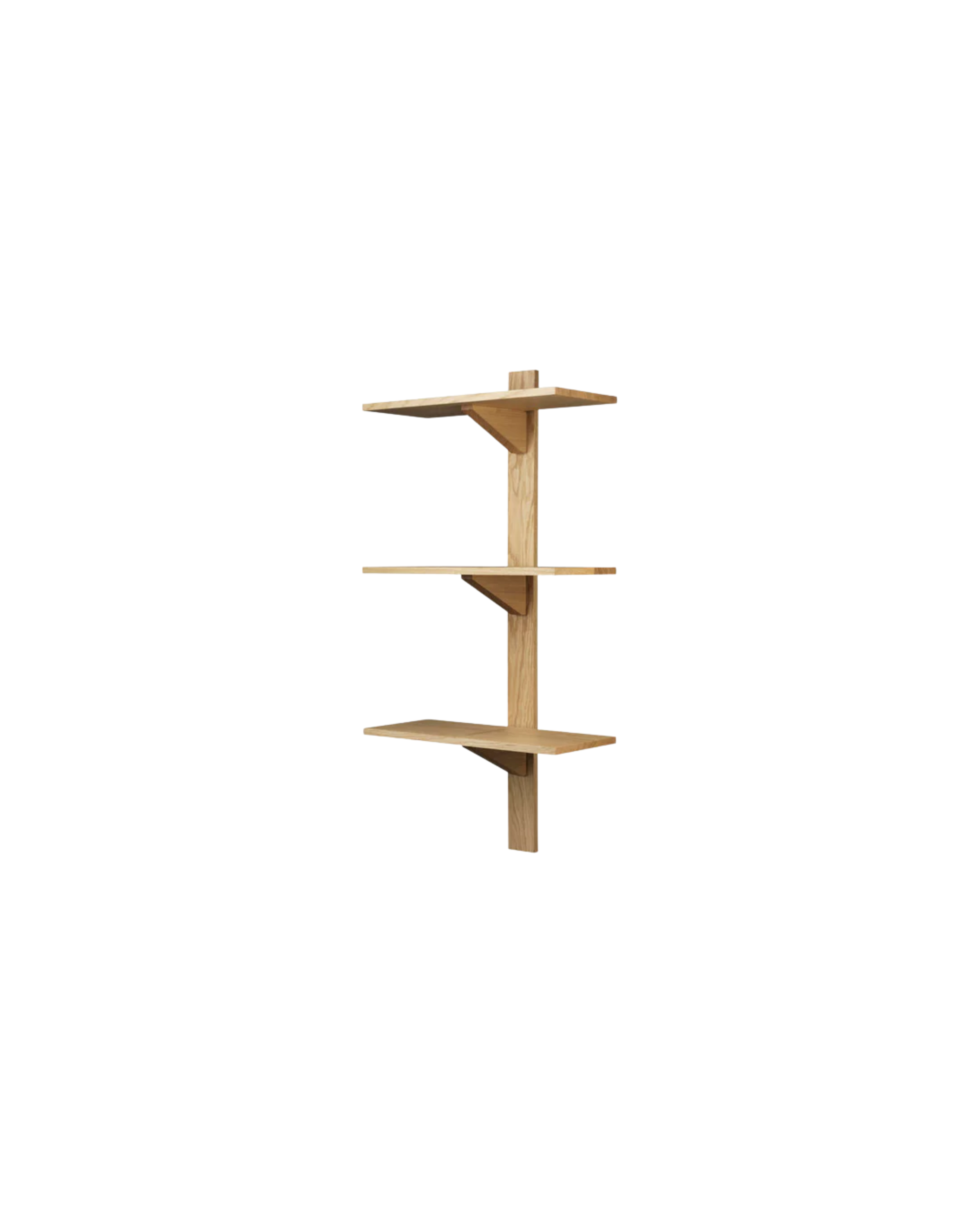 FDB Møbler B100 Sorø Shelf ชั้นวางไม้ oak แบบ modular ออกแบบโดย Laura Bilde