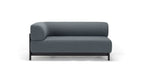 Karimoku New Standard Elephant Sofa 2-Seater Right Arm Corner โมดูลโซฟาเบาะบุผ้าฐานไม้เกาลัด ออกแบบโดย Christian Haas