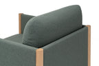 Karimoku New Standard Castor Lobby Sofa Plus 1-Seater โซฟาไม้โอ๊คญี่ปุ่นดีไซน์มินิมอลโดย BIG-GAME