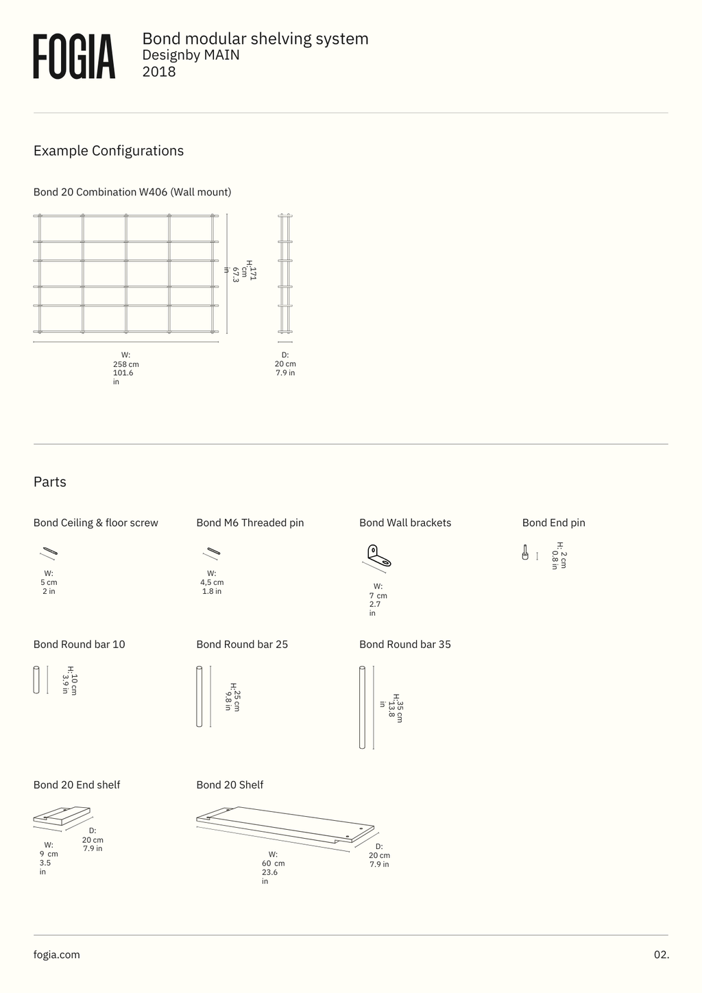 Bond Free-Standing Shelving System
