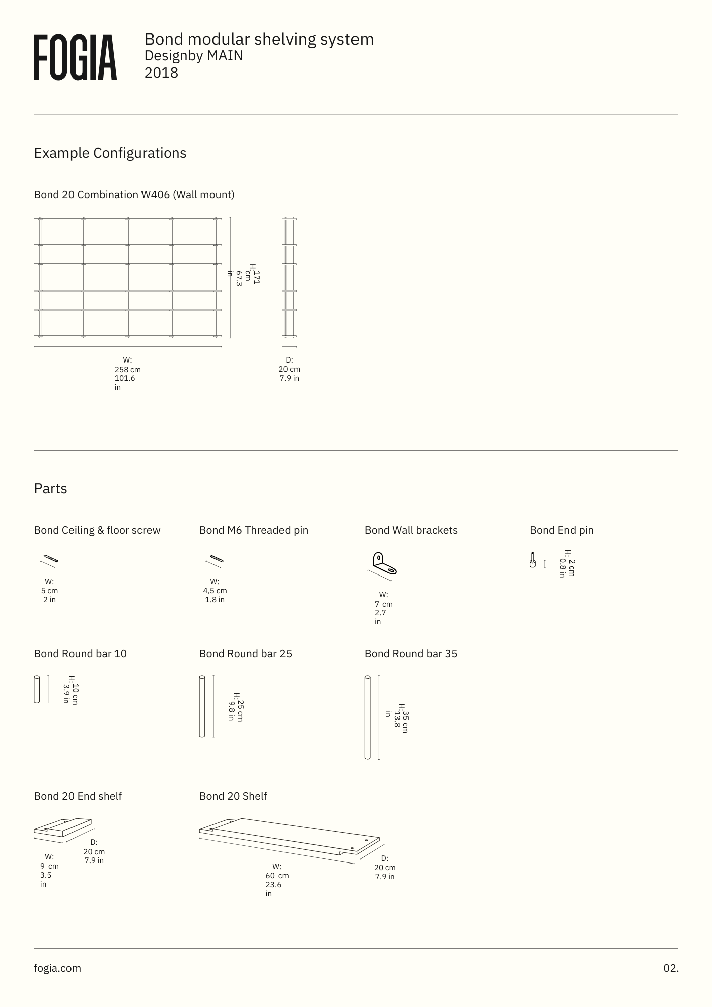 Bond Free-Standing Shelving System