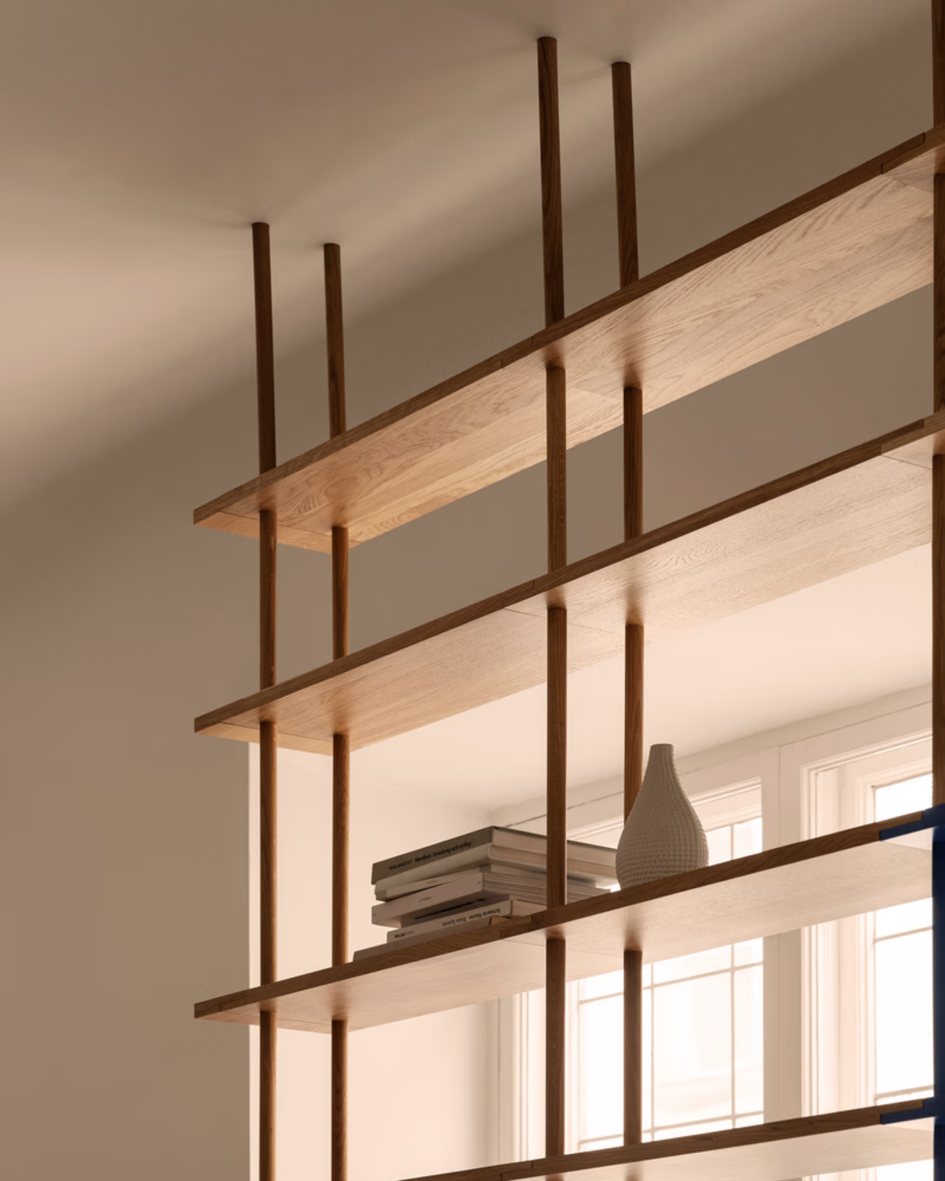 Bond Ceiling-Mounted Shelving System