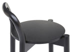 Karimoku New Standard Castor Bar Stool with Backrest สตูลบาร์ไม้โอ๊คมีพนักพิง