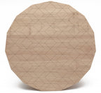 Karimoku New Standard Colour Wood Plain Grid โต๊ะไม้เกาลัดลายกริดสีอ่อน ออกแบบโดย Scholten & Baijings
