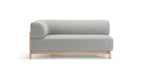 Karimoku New Standard Elephant Sofa 2-Seater Right Arm Corner โมดูลโซฟาเบาะบุผ้าฐานไม้เกาลัด ออกแบบโดย Christian Haas