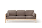Karimoku New Standard Castor Lobby Sofa Plus 3-Seater โซฟาไม้โอ๊คญี่ปุ่นดีไซน์มินิมอลโดย BIG-GAME