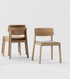 TAKT Forma Chair เก้าอี้ไม้โอ๊ค stackable dining chair ดีไซน์มินิมอล