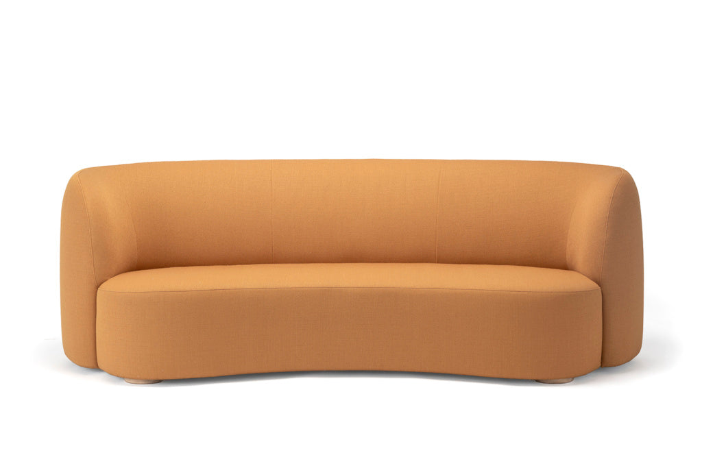 Karimoku New Standard Polar Sofa 3-Seater โซฟาเบาะบุผ้าฐานไม้โอ๊ค ออกแบบโดย Moritz Schlatter