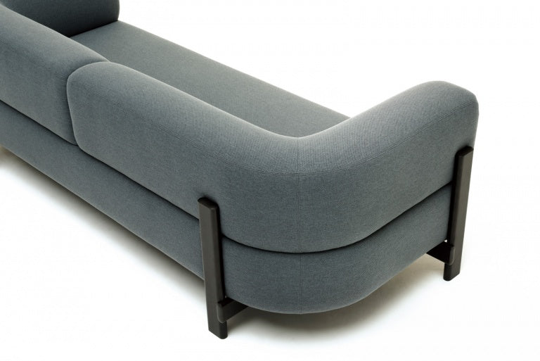 Karimoku New Standard Elephant Sofa 3-Seater โซฟา 3 ที่นั่งเบาะบุผ้าฐานไม้เกาลัด ออกแบบโดย Christian Haas
