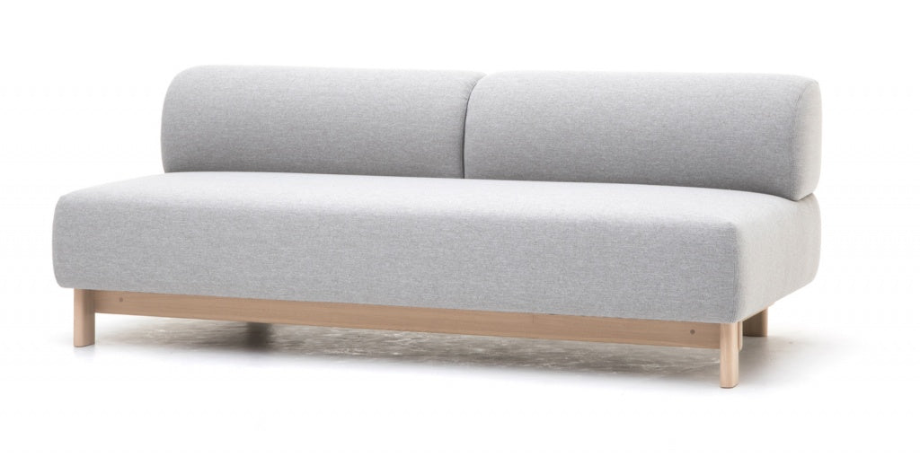 Karimoku New Standard Elephant Sofa 3-Seater Bench โซฟาม้านั่งเบาะบุผ้าฐานไม้เกาลัด ออกแบบโดย Christian Haas