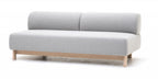 Karimoku New Standard Elephant Sofa 3-Seater Bench โซฟาม้านั่งเบาะบุผ้าฐานไม้เกาลัด ออกแบบโดย Christian Haas