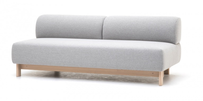 Karimoku New Standard Elephant Sofa 3-Seater Bench โซฟาม้านั่งเบาะบุผ้าฐานไม้เกาลัด ออกแบบโดย Christian Haas