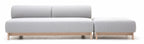 Karimoku New Standard Elephant Sofa 3-Seater Bench โซฟาม้านั่งเบาะบุผ้าฐานไม้เกาลัด ออกแบบโดย Christian Haas