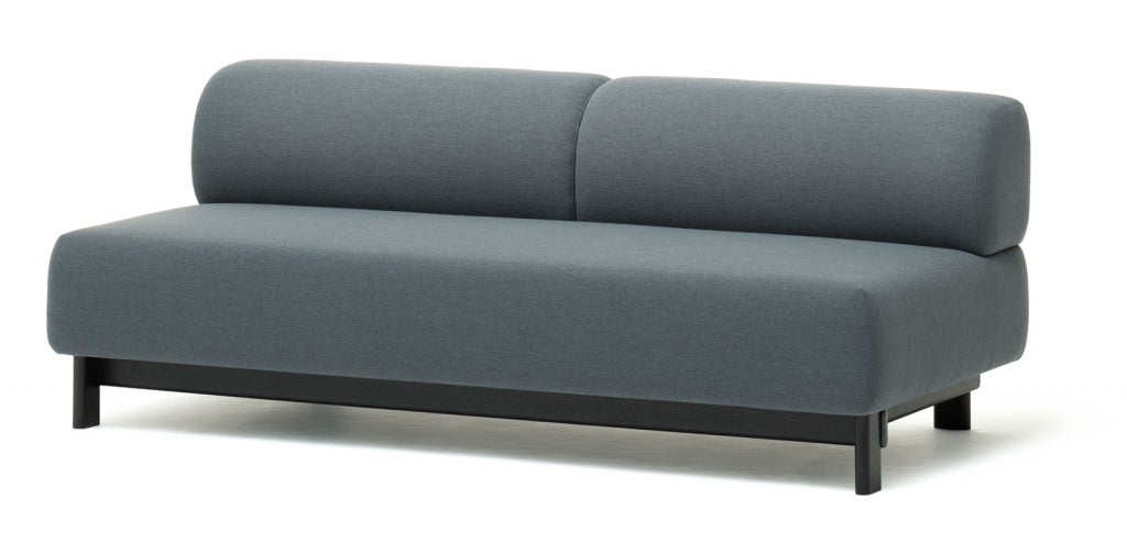 Karimoku New Standard Elephant Sofa 3-Seater Bench โซฟาม้านั่งเบาะบุผ้าฐานไม้เกาลัด ออกแบบโดย Christian Haas