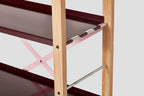 Very Good & Proper Croquet Freestanding Shelving ชั้นวางของ freestanding โครงไม้ oak และเหล็ก modular ออกแบบโดย Michael Marriott