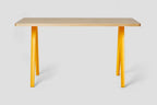 Very Good & Proper Canteen A-Frame Table โต๊ะทำงานขา aluminium ทรง A-frame หน้า linoleum หรือไม้ veneer ออกแบบโดย Team VG&P
