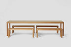 Very Good & Proper Wooden Dowel Table โต๊ะไม้ขา dowel โครง solid oak หรือ walnut ออกแบบโดย Ed Carpenter และ André Klauser