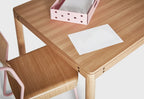 Very Good & Proper Wooden Dowel Table โต๊ะไม้ขา dowel โครง solid oak หรือ walnut ออกแบบโดย Ed Carpenter และ André Klauser