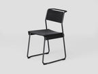 Very Good & Proper Canteen Utility Chair เก้าอี้โครงเหล็ก ที่นั่ง plywood แบบซ้อนเก็บได้ ออกแบบโดย Ed Carpenter และ André Klauser