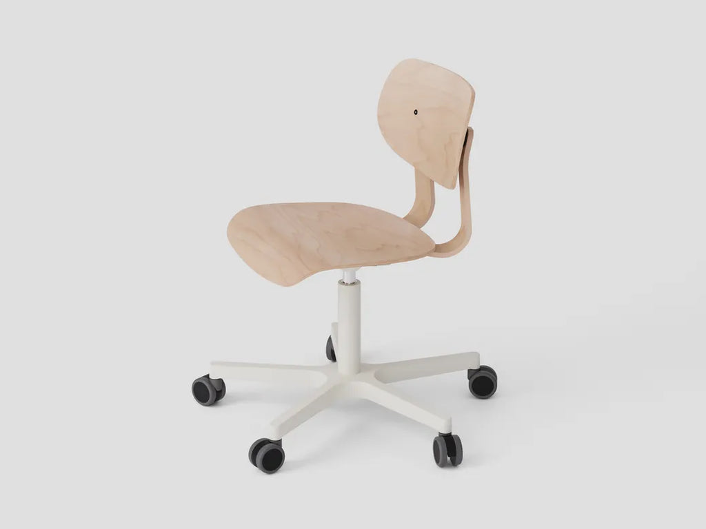 Very Good & Proper HD Chair เก้าอี้ทำงานโครงเหล็ก ที่นั่ง plywood พร้อมระบบยืดหยุ่น ออกแบบโดย John Tree