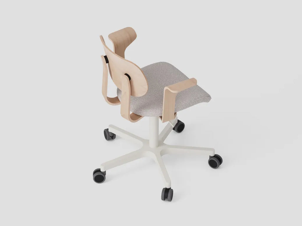 Very Good & Proper HD Chair เก้าอี้ทำงานโครงเหล็ก ที่นั่ง plywood พร้อมระบบยืดหยุ่น ออกแบบโดย John Tree