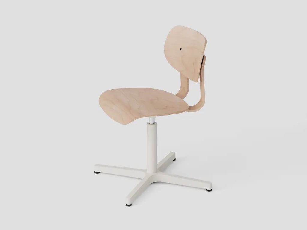 Very Good & Proper HD Chair เก้าอี้ทำงานโครงเหล็ก ที่นั่ง plywood พร้อมระบบยืดหยุ่น ออกแบบโดย John Tree