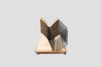 Very Good & Proper Pino Super Stacker เก้าอี้โครงเหล็ก ที่นั่ง plywood ซ้อนเก็บได้จำนวนมาก ออกแบบโดย John Tree