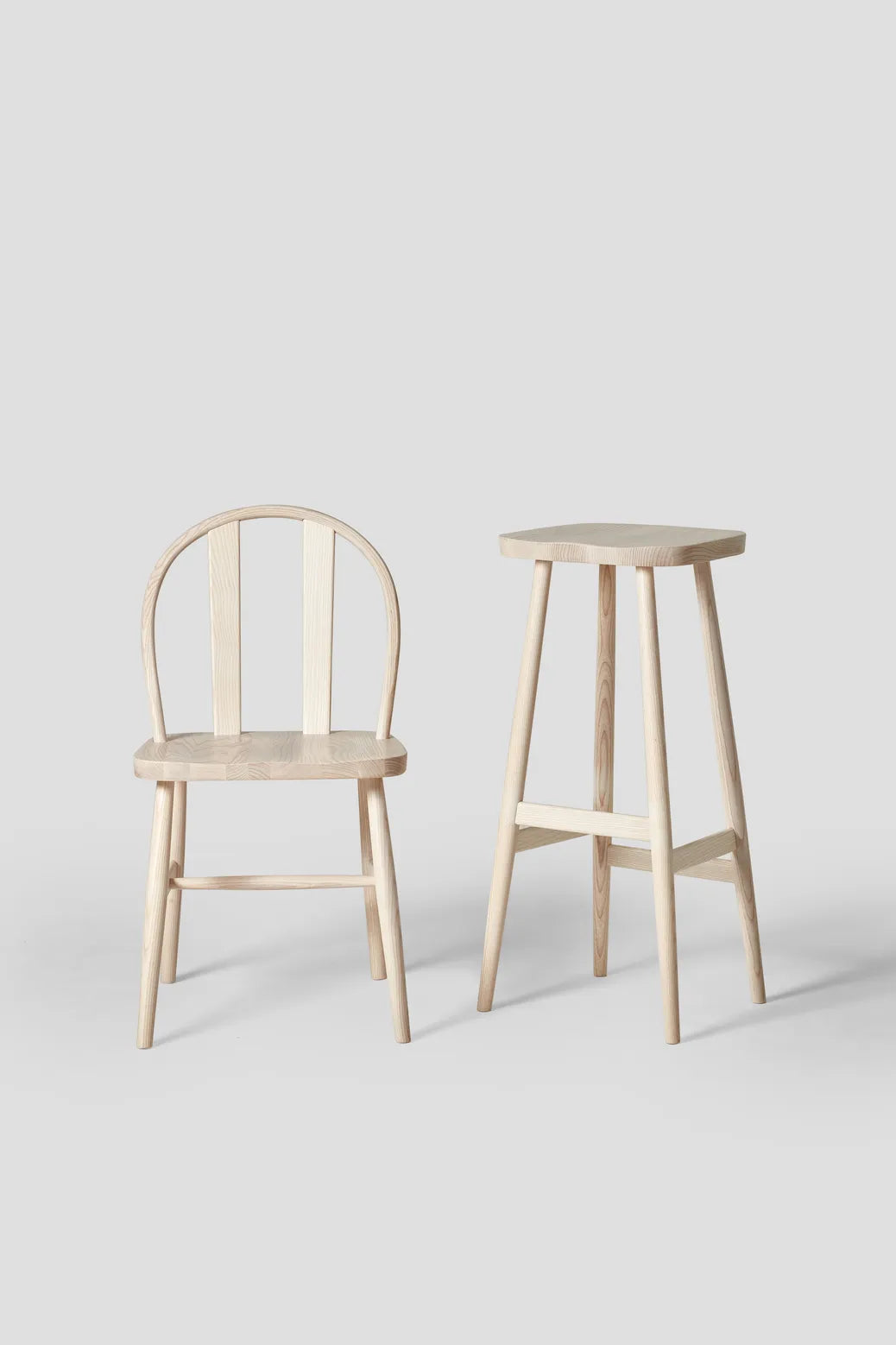 Very Good & Proper Bird Chair เก้าอี้ไม้ ash โครงสร้างแบบ Windsor ออกแบบโดย Michael Marriott