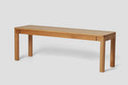 Very Good & Proper Dowel Bench ม้านั่งโครงเหล็ก ขา dowel ที่นั่งไม้ veneer ออกแบบโดย Ed Carpenter และ André Klauser
